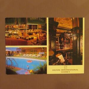 Hilton International Sydney Australia VTG Vintage Postcard